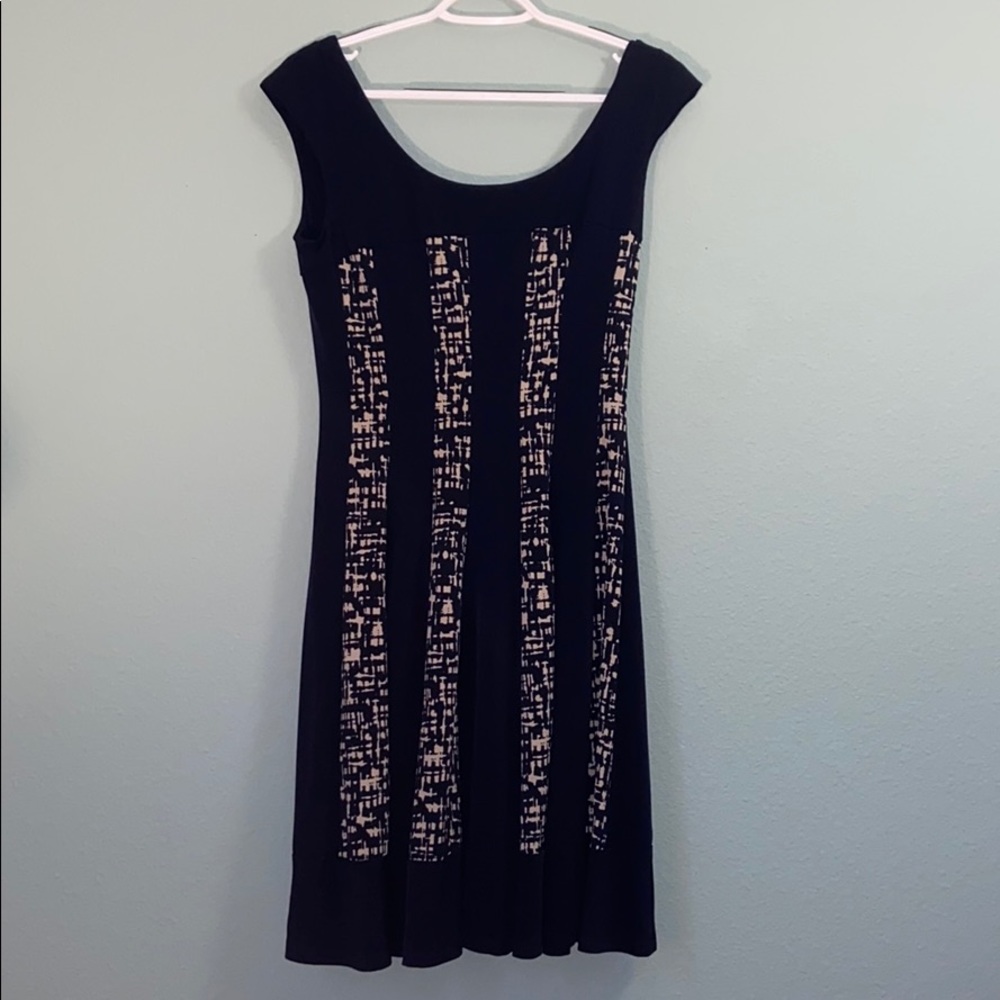 Navy blue dress